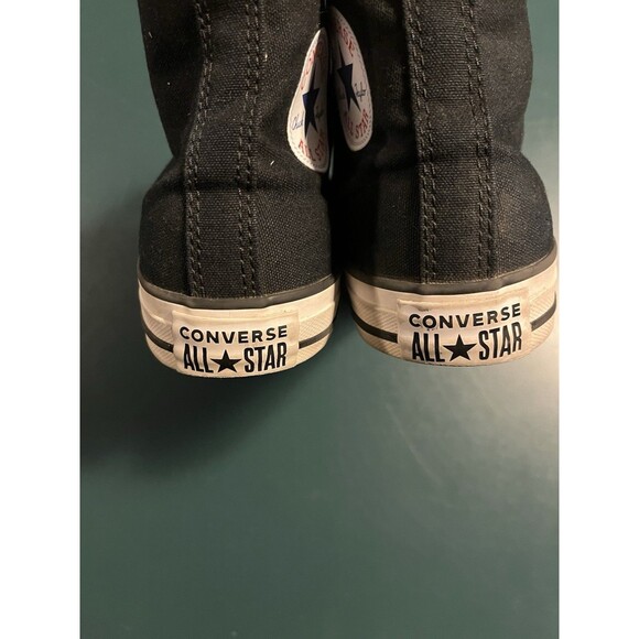 Converse All Star Black High Top Sneakers Shoes Men’s 7 Womens 9 Retro M9160 - Picture 4 of 7